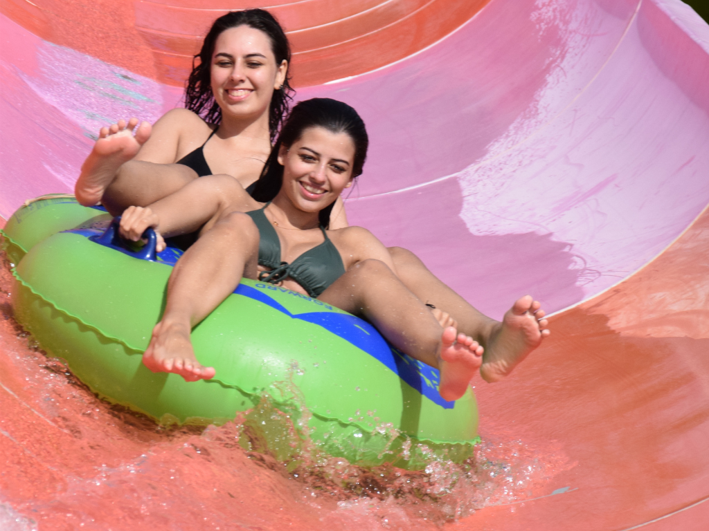 Soaring Through the Water: Experience Isla Fantasía's Slides